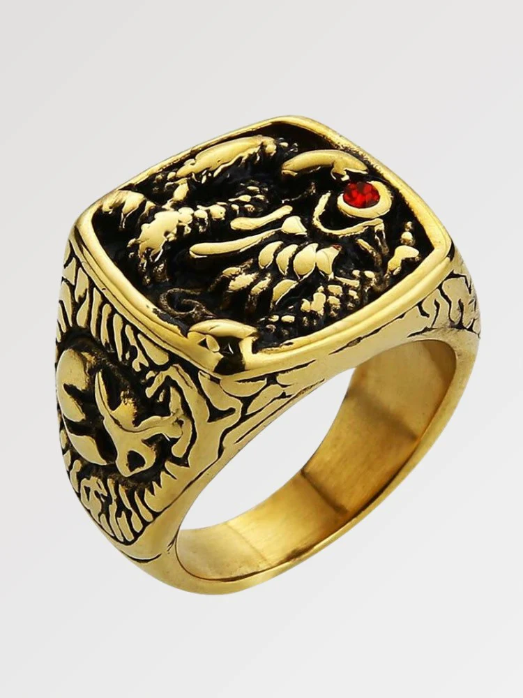 Bague Japonaise 'Chevalière' - Image 2