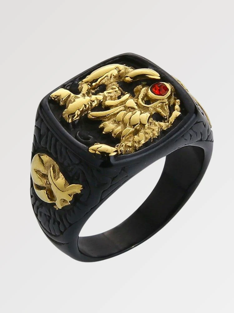 Bague Japonaise 'Chevalière' - Image 4