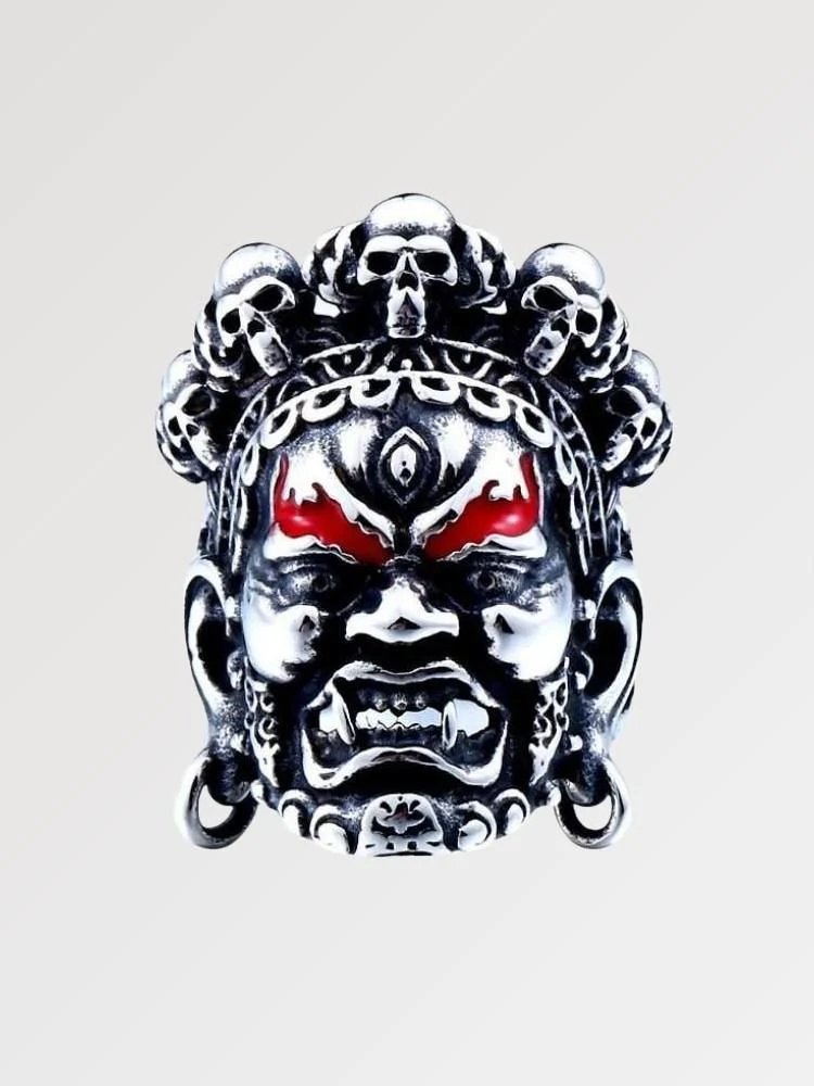 Bague Hindou en Acier 'Shining'
