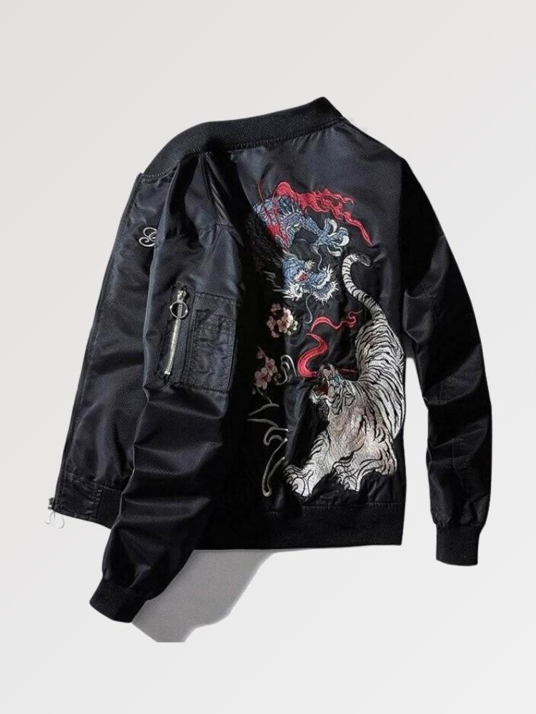 Bomber Broderie Japonaise 'Tora Kori' - Image 2