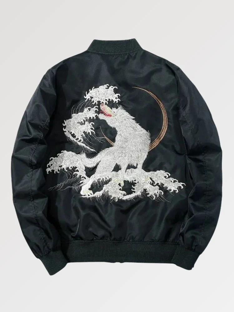 Bomber Japonais Original 'Okami Wolf'