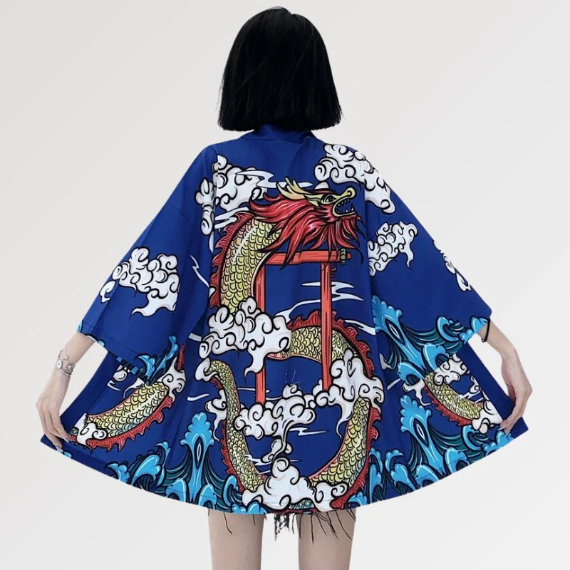 Cardigan Style Kimono 'Saori' - Image 2