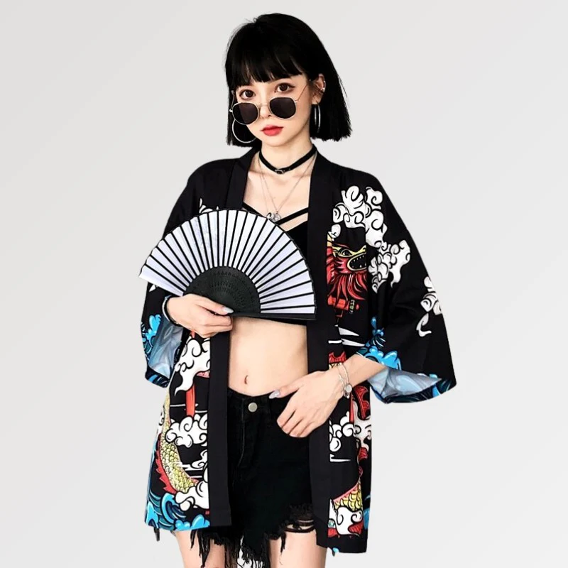 Cardigan Style Kimono 'Saori' - Image 3