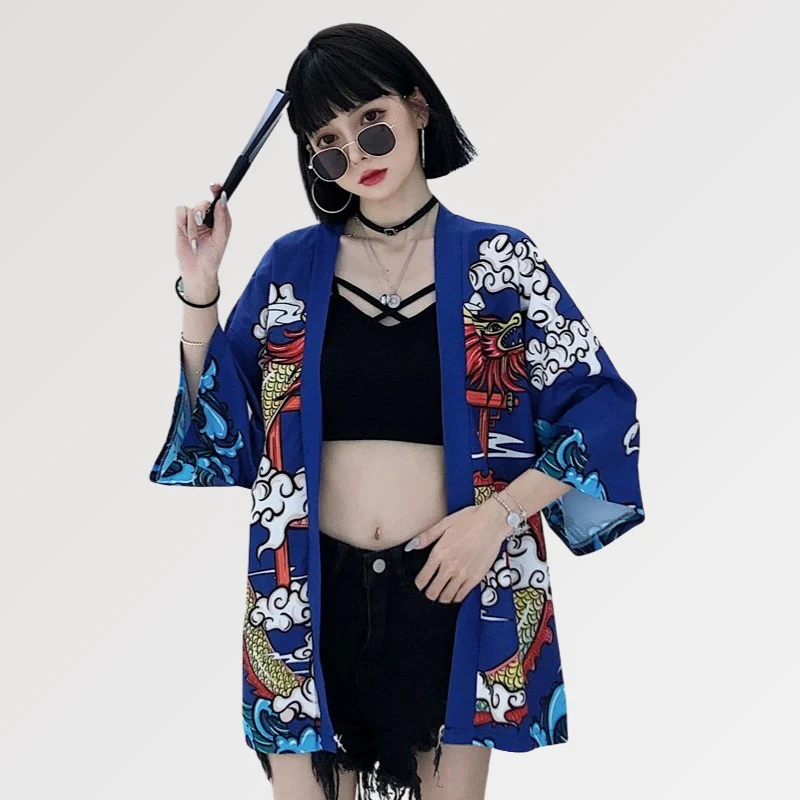 Cardigan Style Kimono 'Saori' - Image 4
