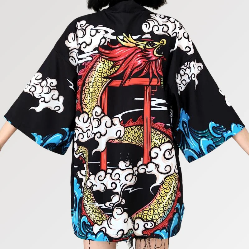 Cardigan Style Kimono 'Saori' - Image 5