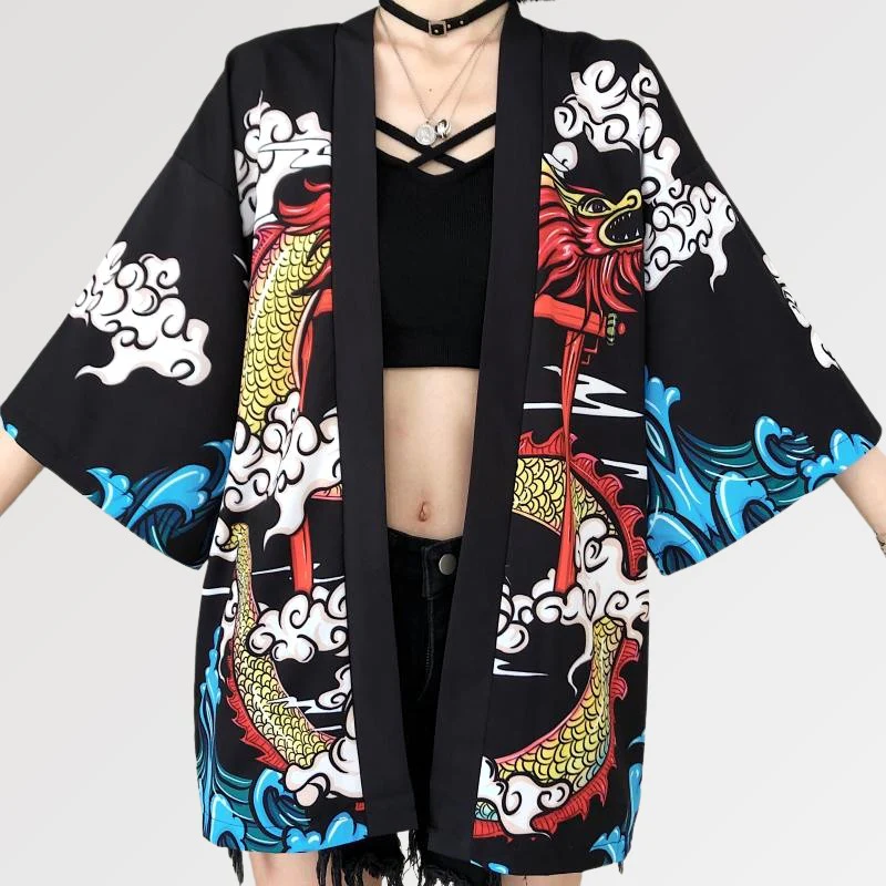 Cardigan Style Kimono 'Saori' - Image 7