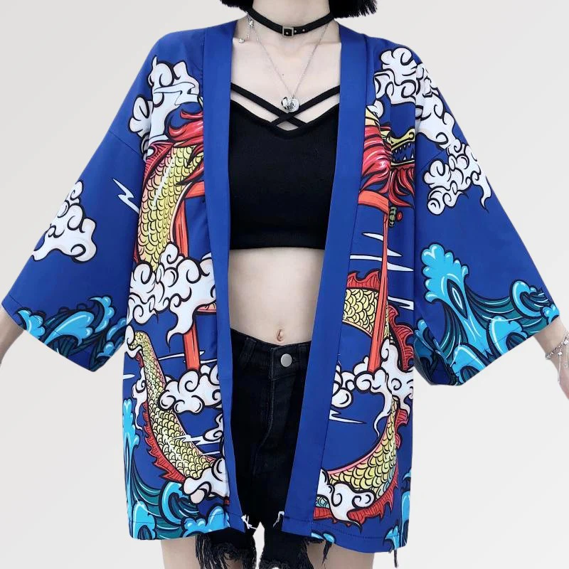 Cardigan Style Kimono 'Saori' - Image 8