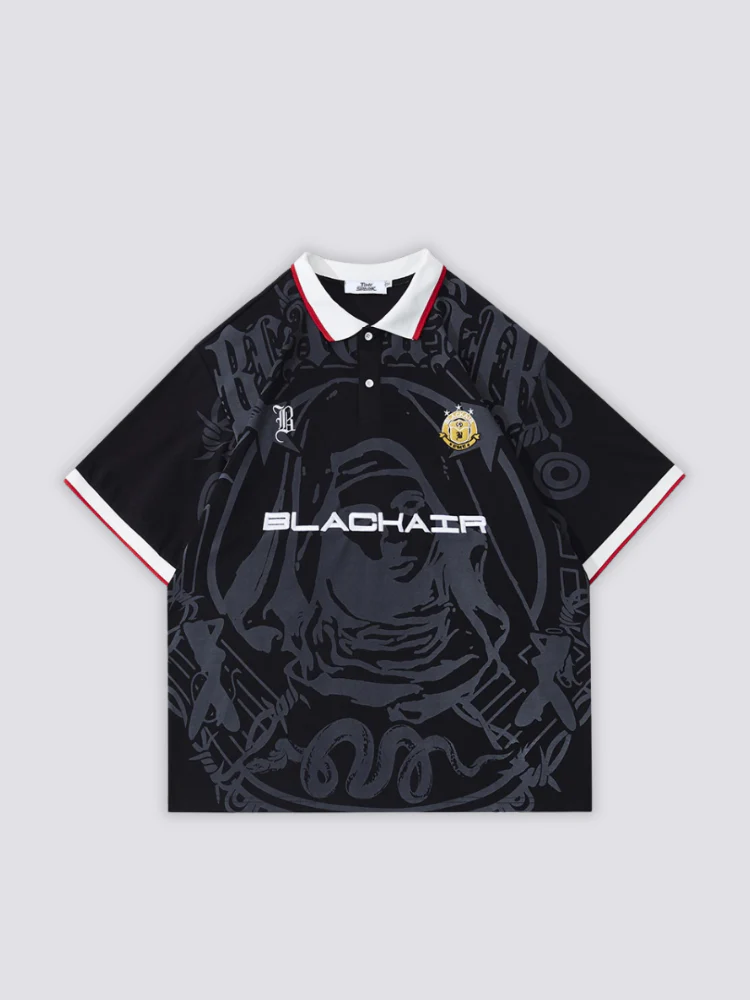 Chemise Polo Graphique - 生々しい - Image 2