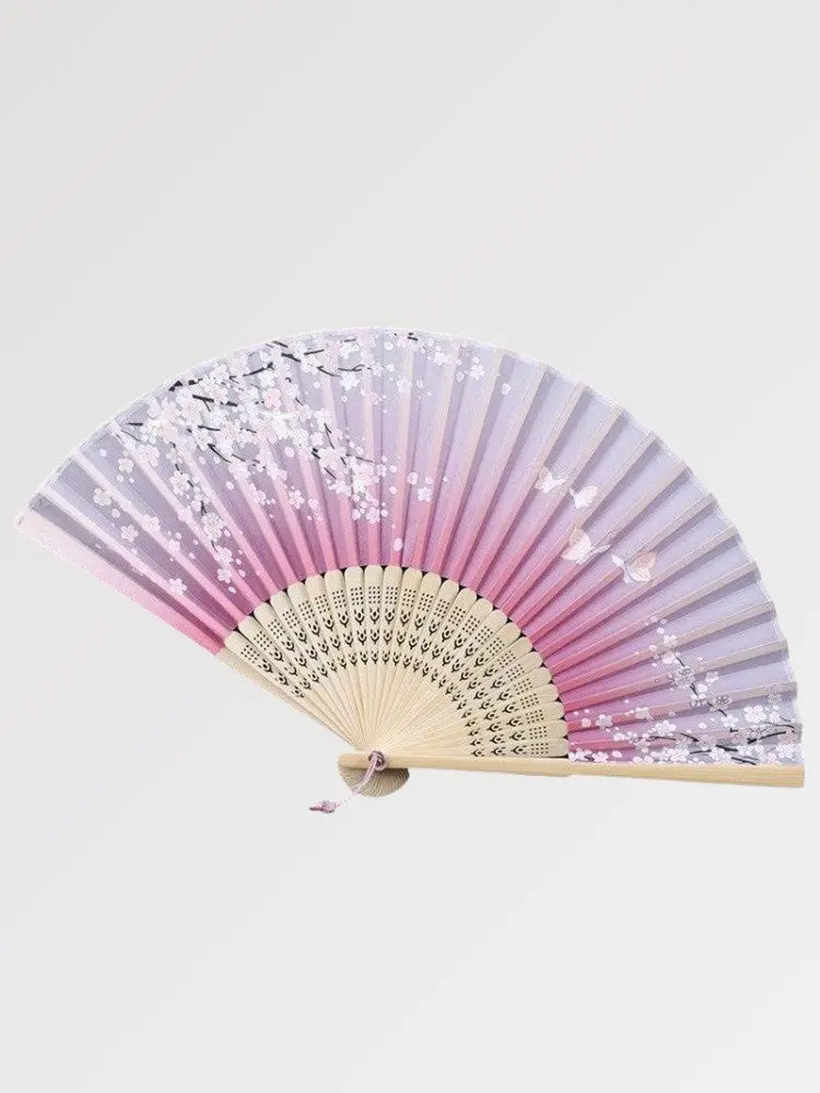 Éventail Japonais Fleur de Cerisier 'Yori'
