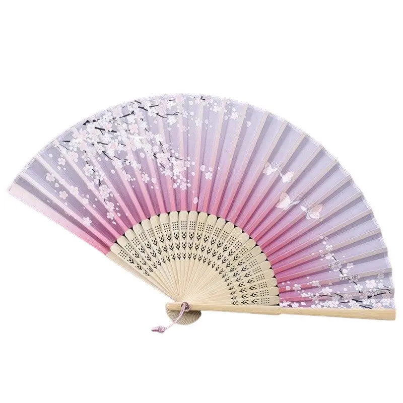 Éventail Japonais Fleur de Cerisier 'Yori' - Image 2