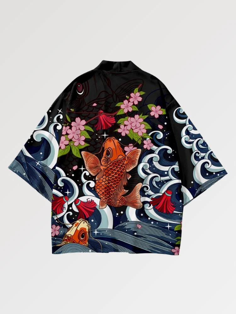 Haori Tokyo 'Carpe Koi x Sakura'