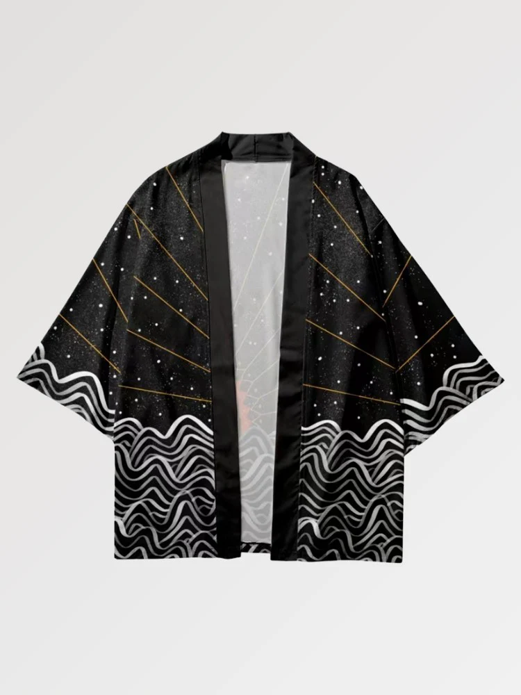 Haori Traditionnel 'Tsuki no Taiyo' - Image 2