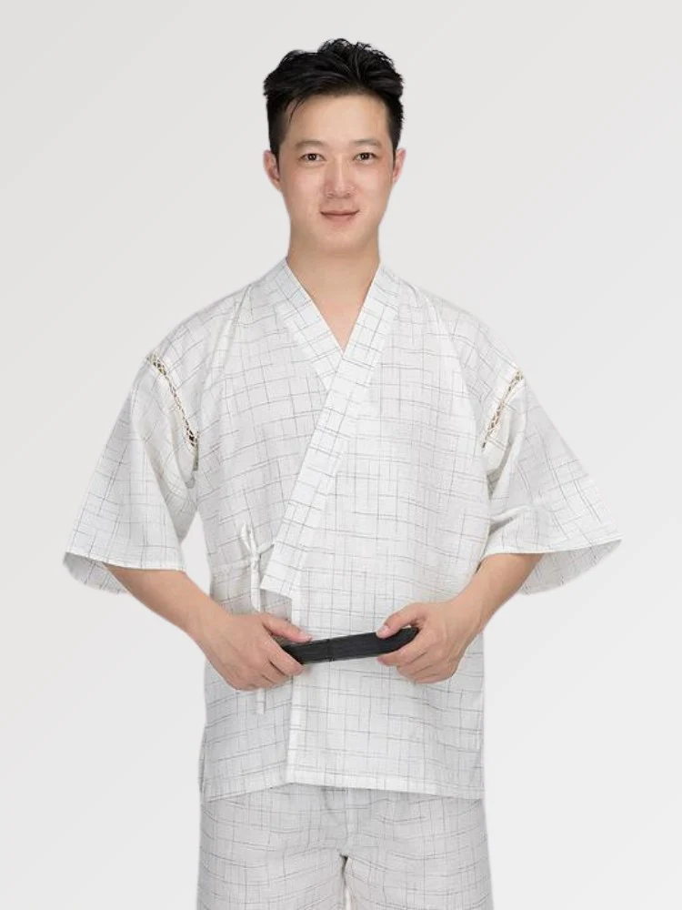 Jinbei Homme Blanc 'Samura Set'