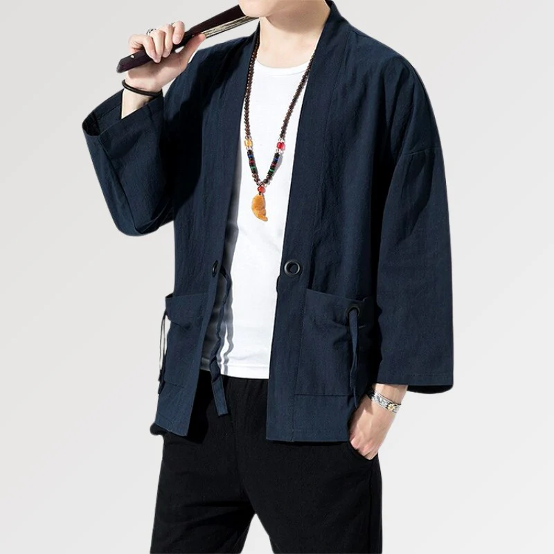 Kimono Bleu Homme 'Yuudai' - Image 2