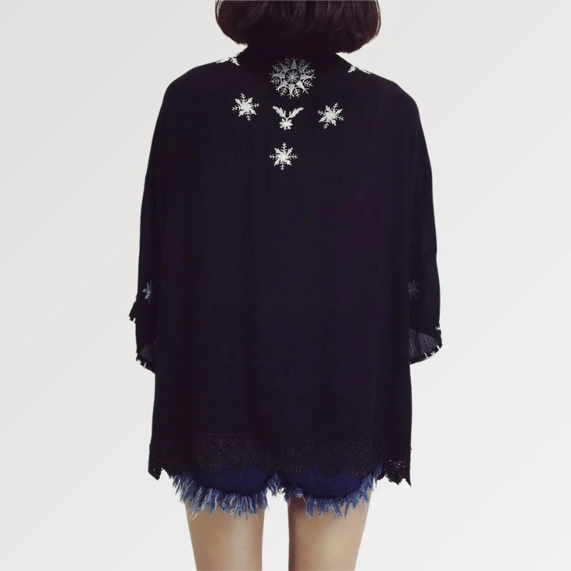 Kimono Court Dentelle 'Flaked' - Image 4