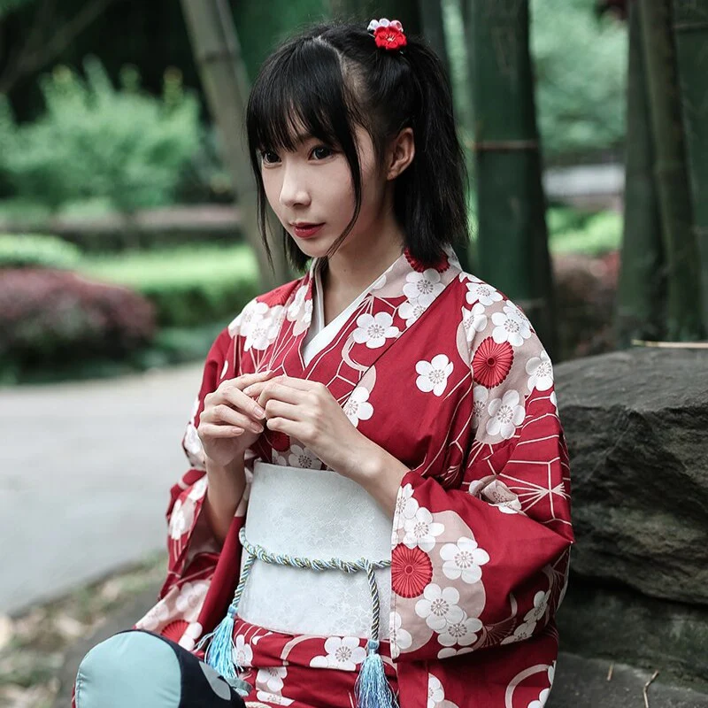 Kimono Femme Traditionnel 'Toshiko' - Image 3