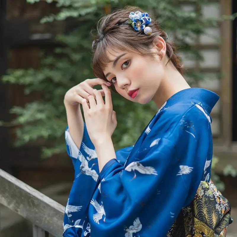 Kimono Japonais Femme 'Miyazaki' - Image 4