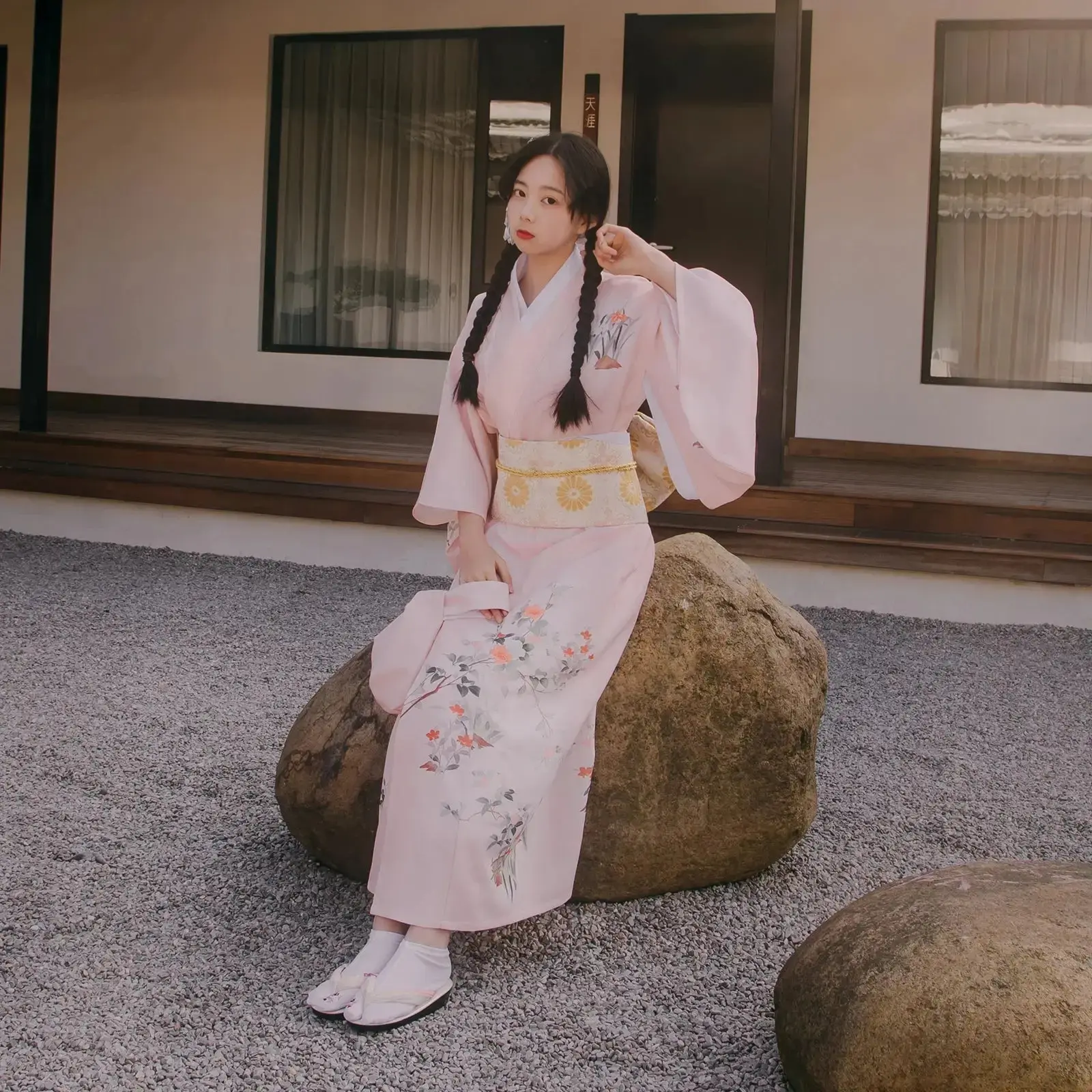 Kimono Japonais Femme 'Hachioji' - Image 3