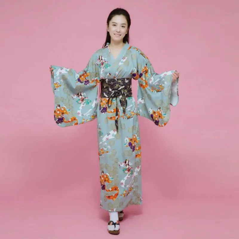 Kimono Japonais Femme Geisha 'Amaya'