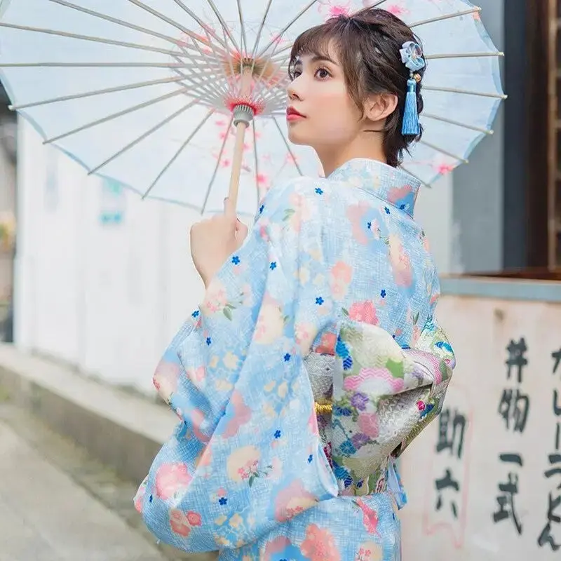 Kimono Japonais Traditionnel Femme 'Eiko' - Image 3