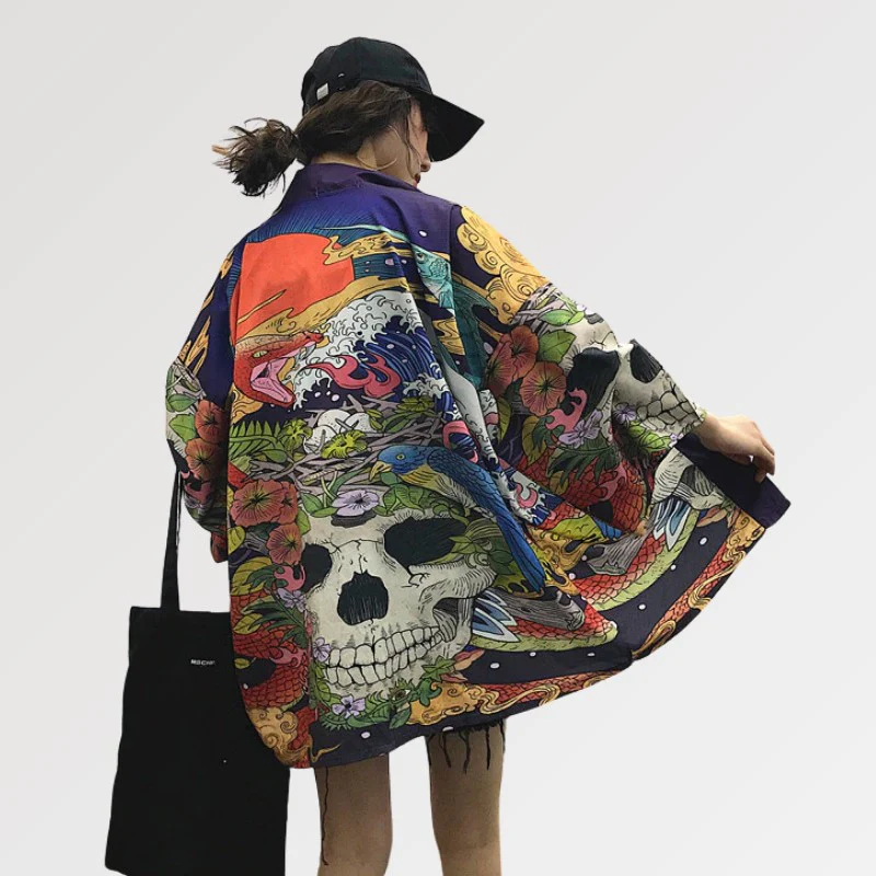 Kimono Tête de Mort 'Zugaikotsu'