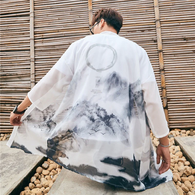 Longue Veste Kimono 'Kazuko' - Image 2