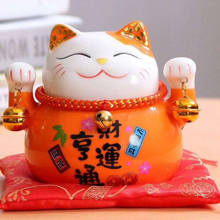 Maneki Neko 'Orange Oito' - Image 2