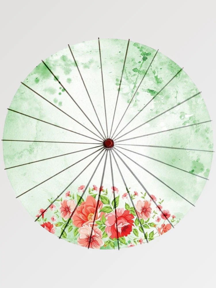Ombrelle Japonaise Verte 'Midori'