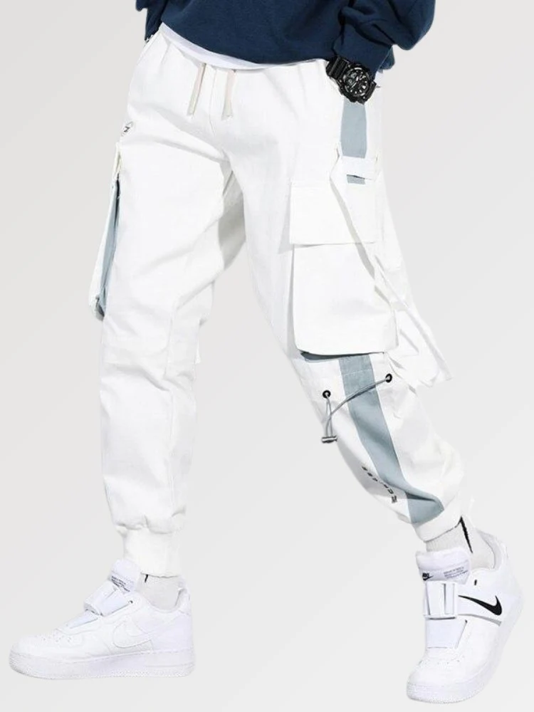 Pantalon Cargo Blanc 'Okaido Jensen' - Image 2
