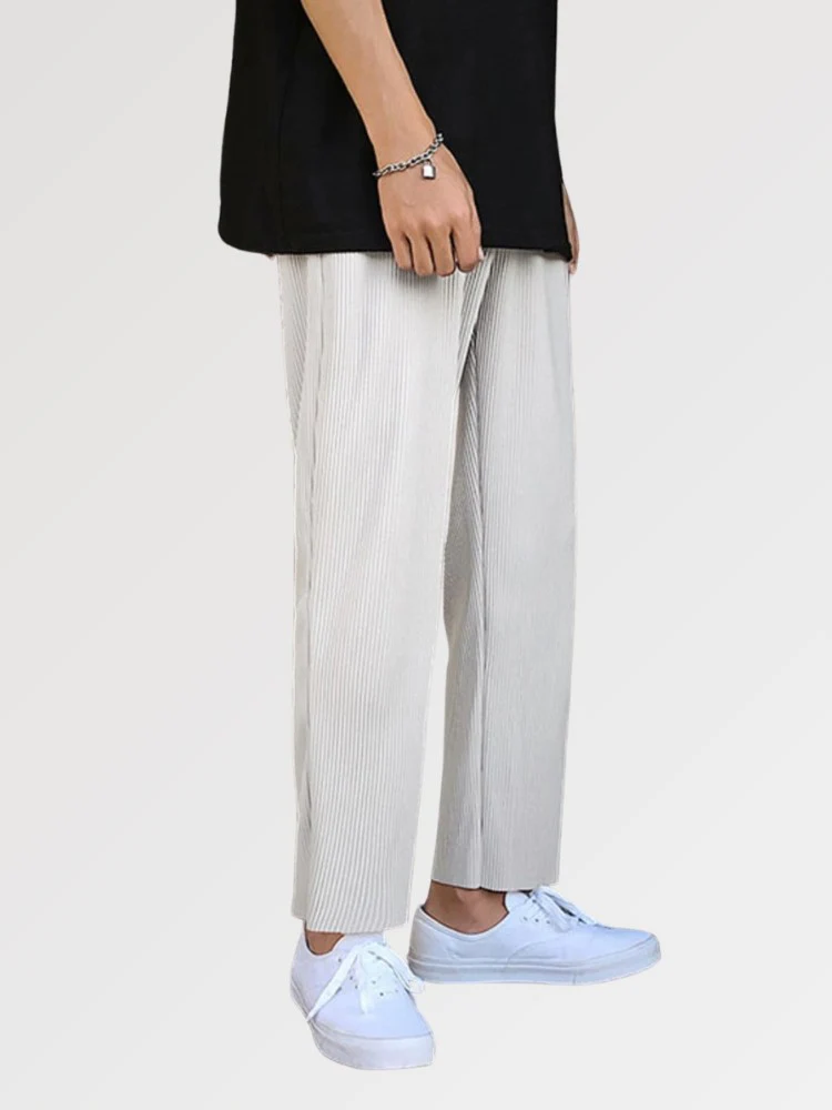 Pantalon Large Plissé 'Ice Ice'