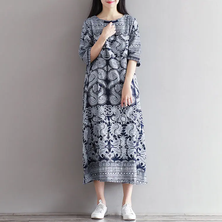 Robe Motif Japonais 'Agomori' - Image 4