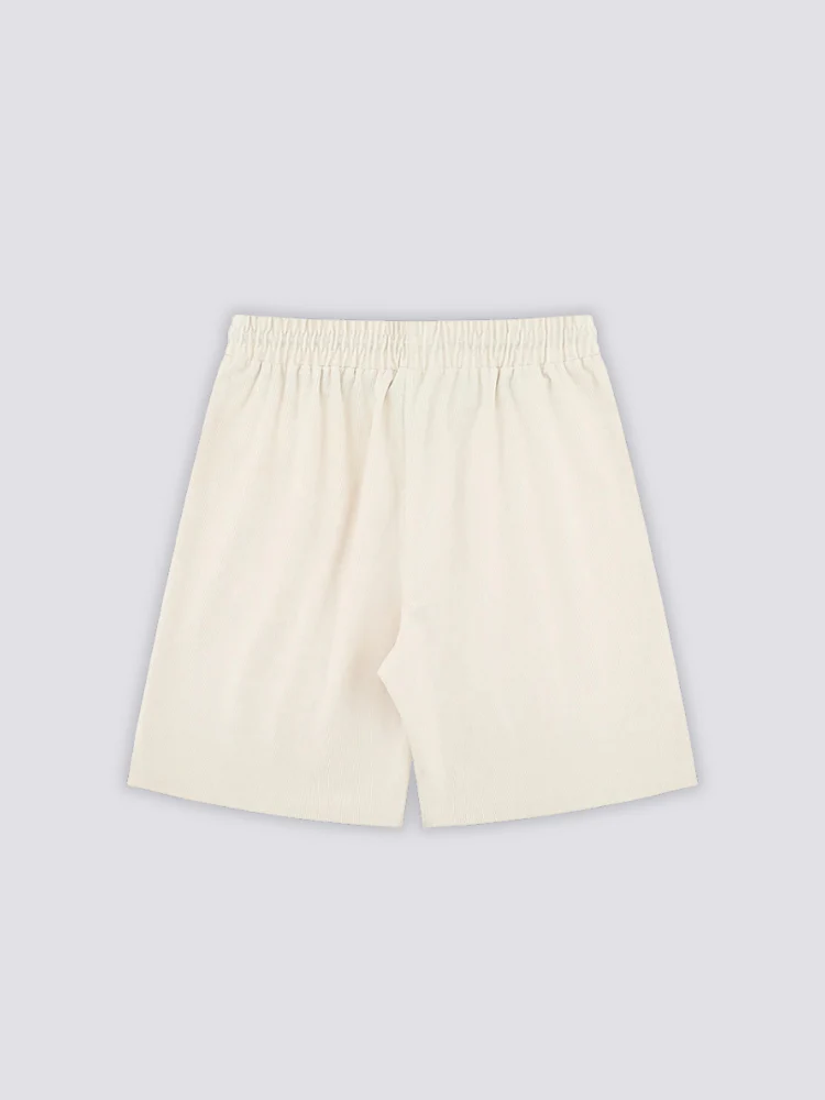 Short Blanc en Coton - コットン - Image 3