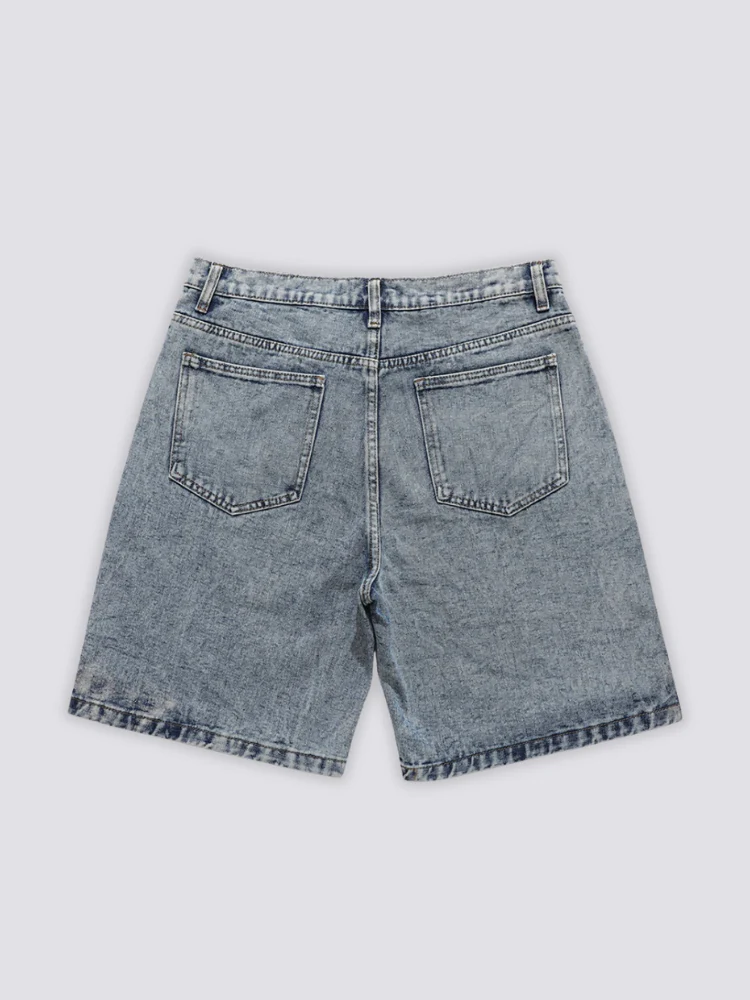 Short en Jean Patchwork - パッチ - Image 2
