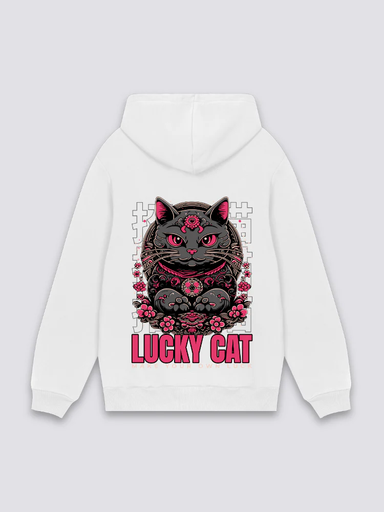 Sweat Maneki-Neko - 招き猫 - Image 2