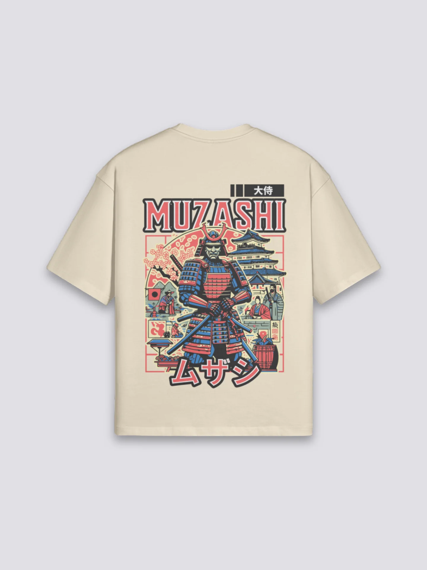 T-shirt Estampe Japonaise - うきよえ - Image 2