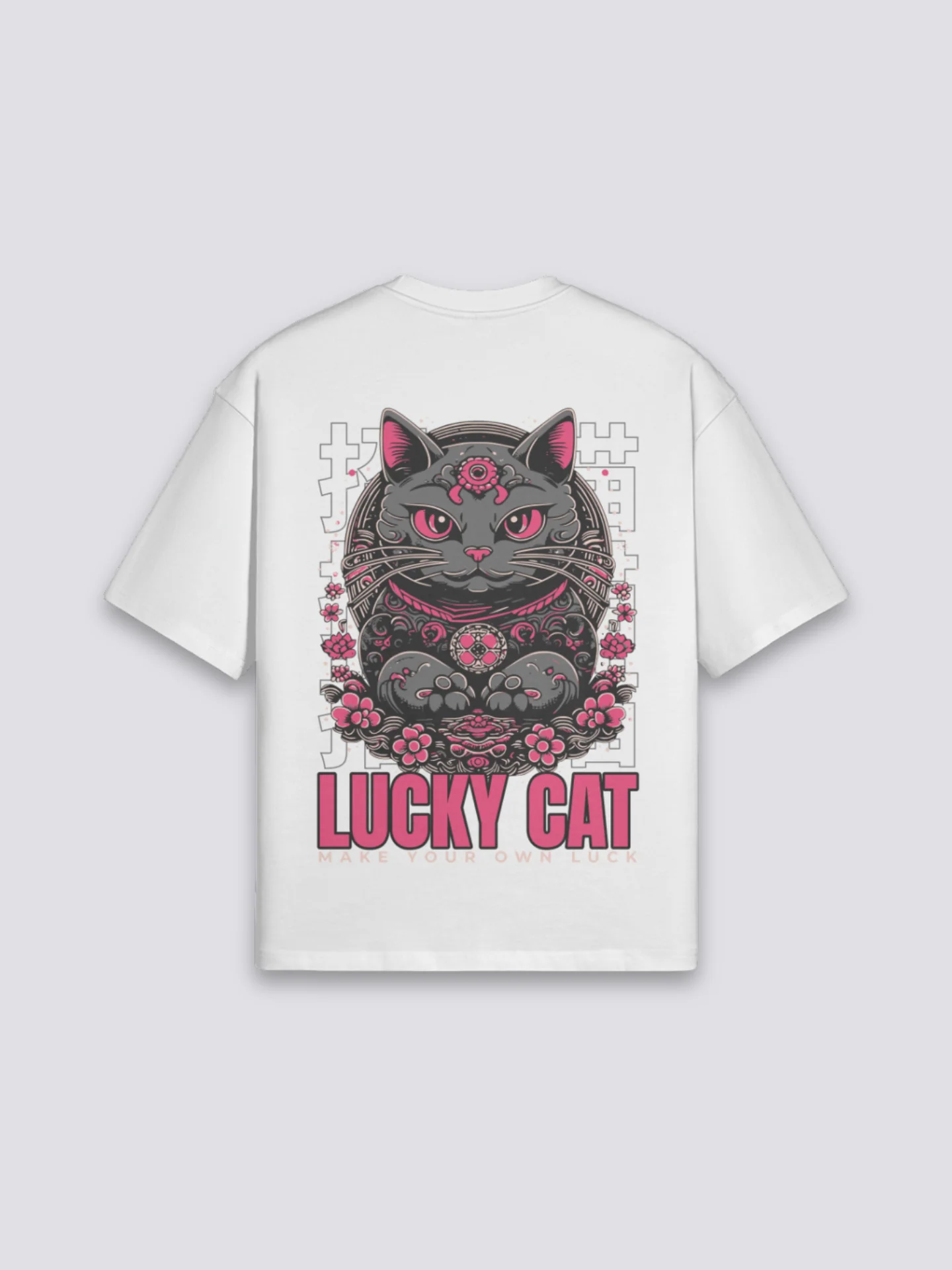 T-Shirt Maneki Neko - 招き猫 - Image 2
