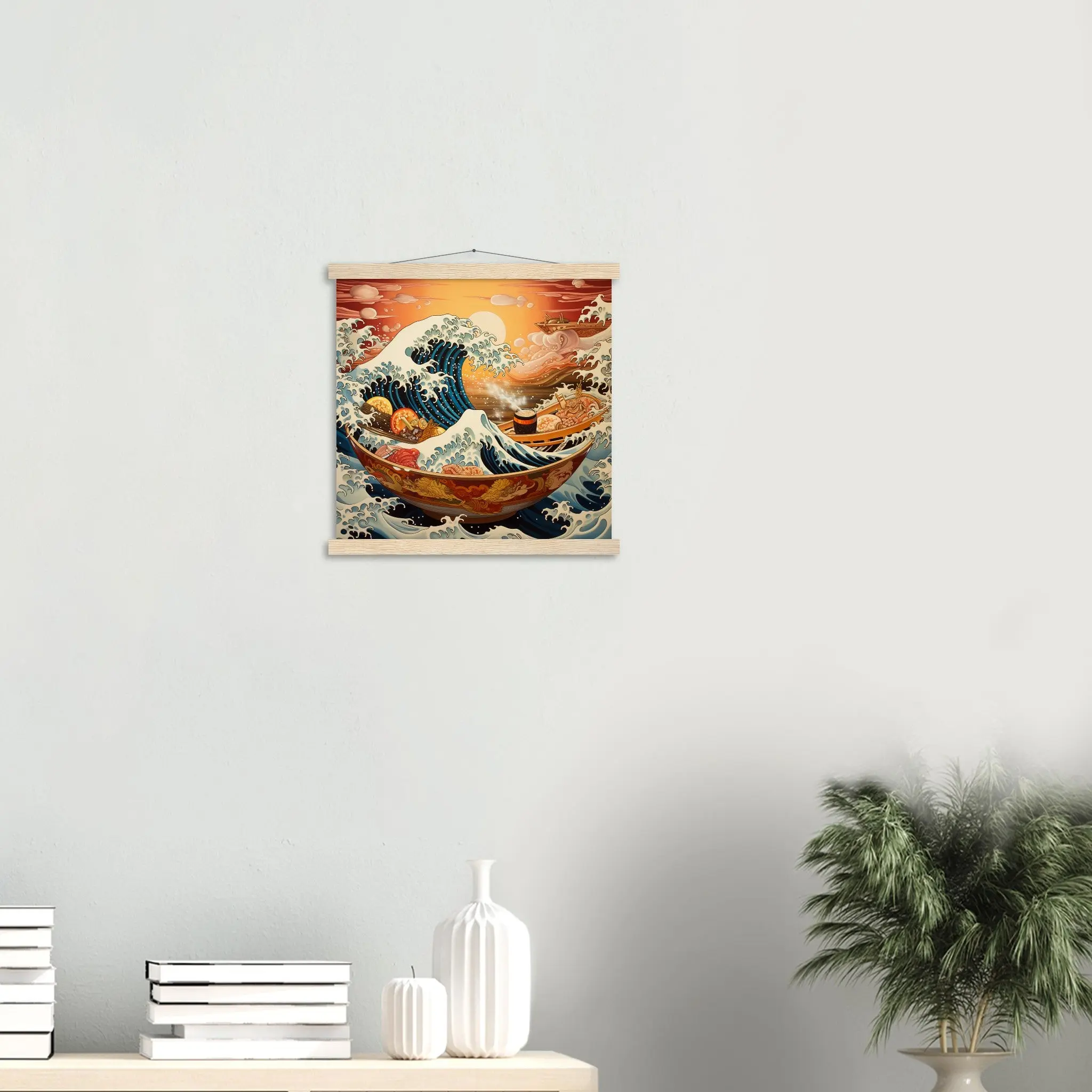 Tableau Art Moderne Japonais 'Kanagawa' - Image 10