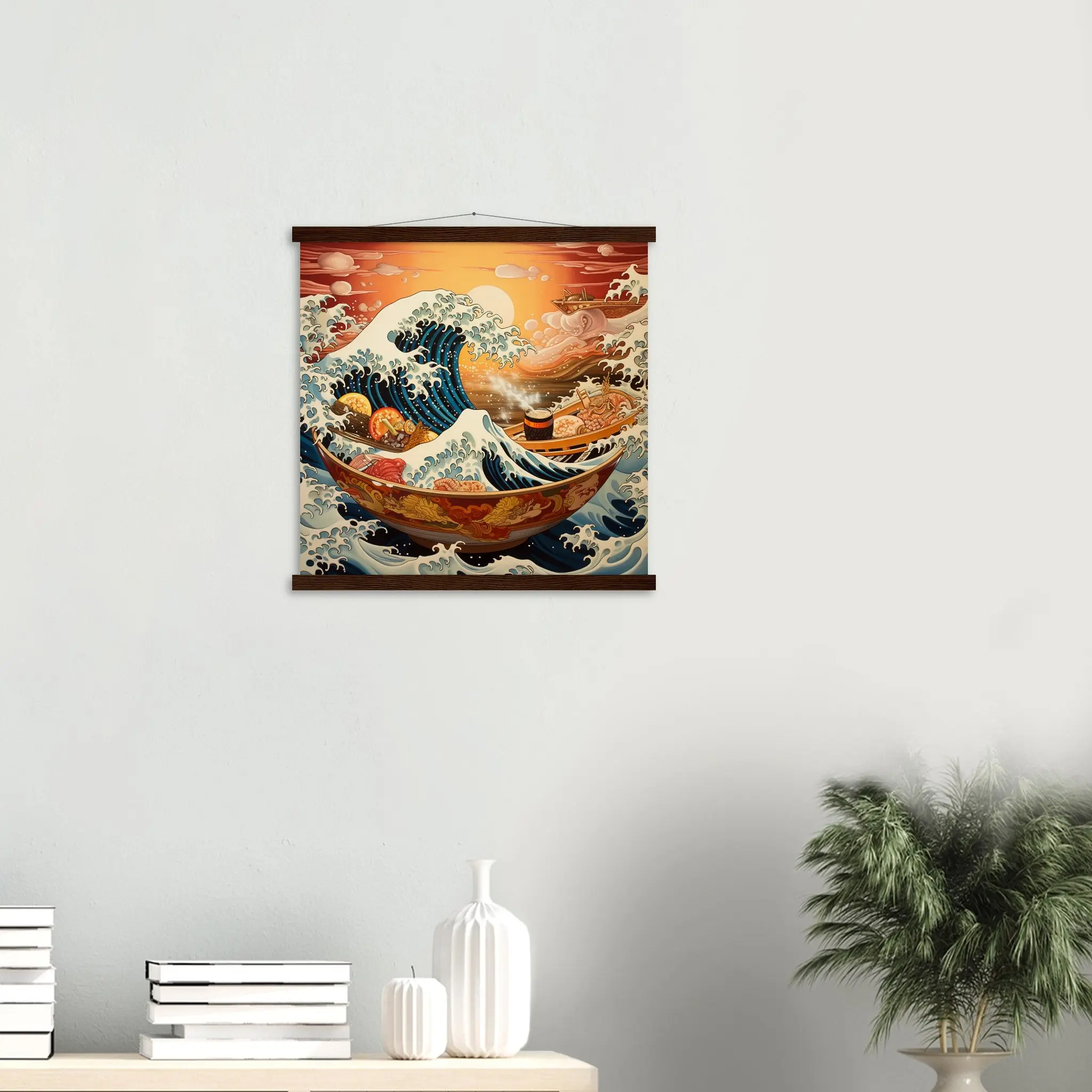 Tableau Art Moderne Japonais 'Kanagawa' - Image 7