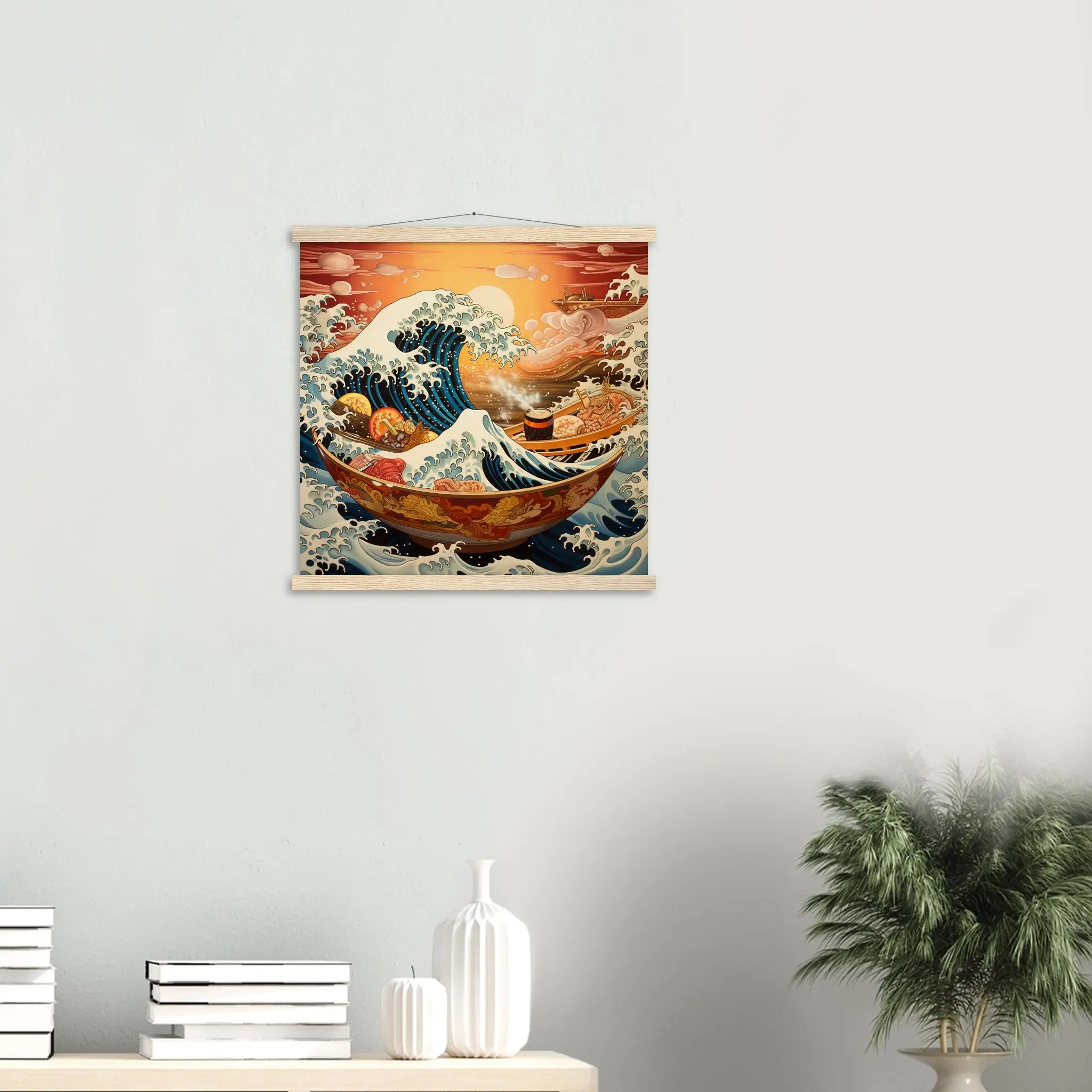 Tableau Art Moderne Japonais 'Kanagawa' - Image 8