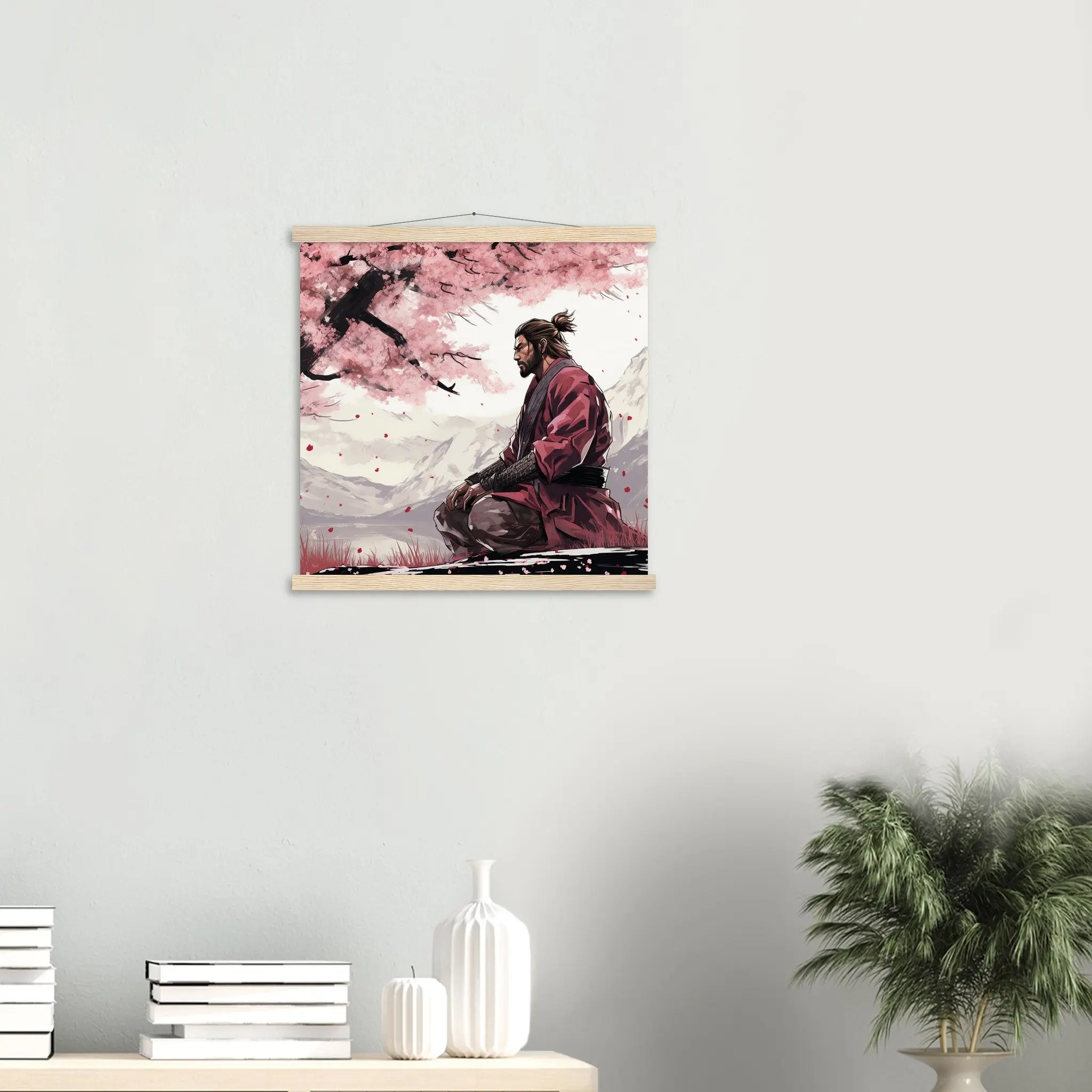 Tableau Japonais Sakura 'Samurai' - Image 8