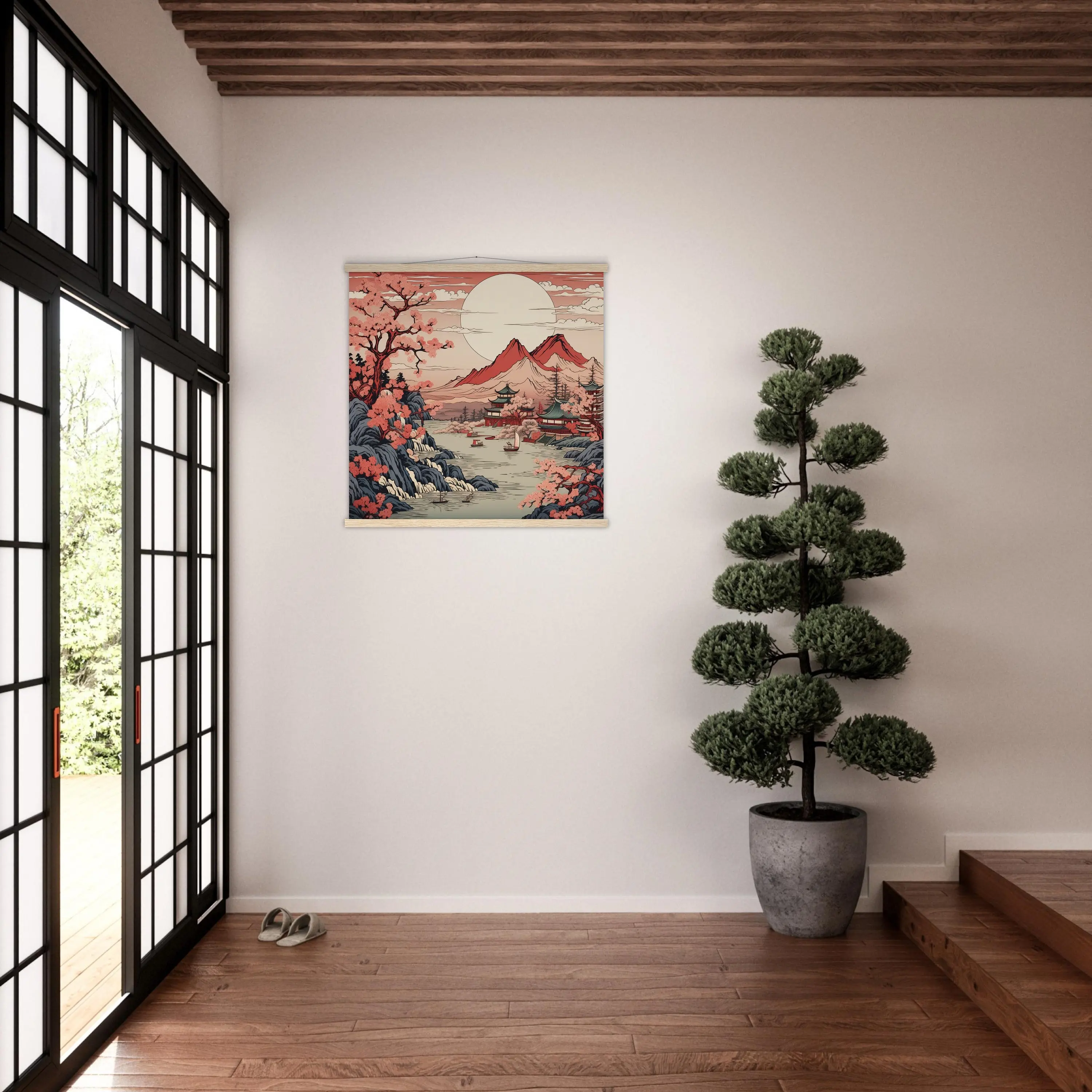 Tableau Japonais Traditionnel 'Ukiyo' - Image 4