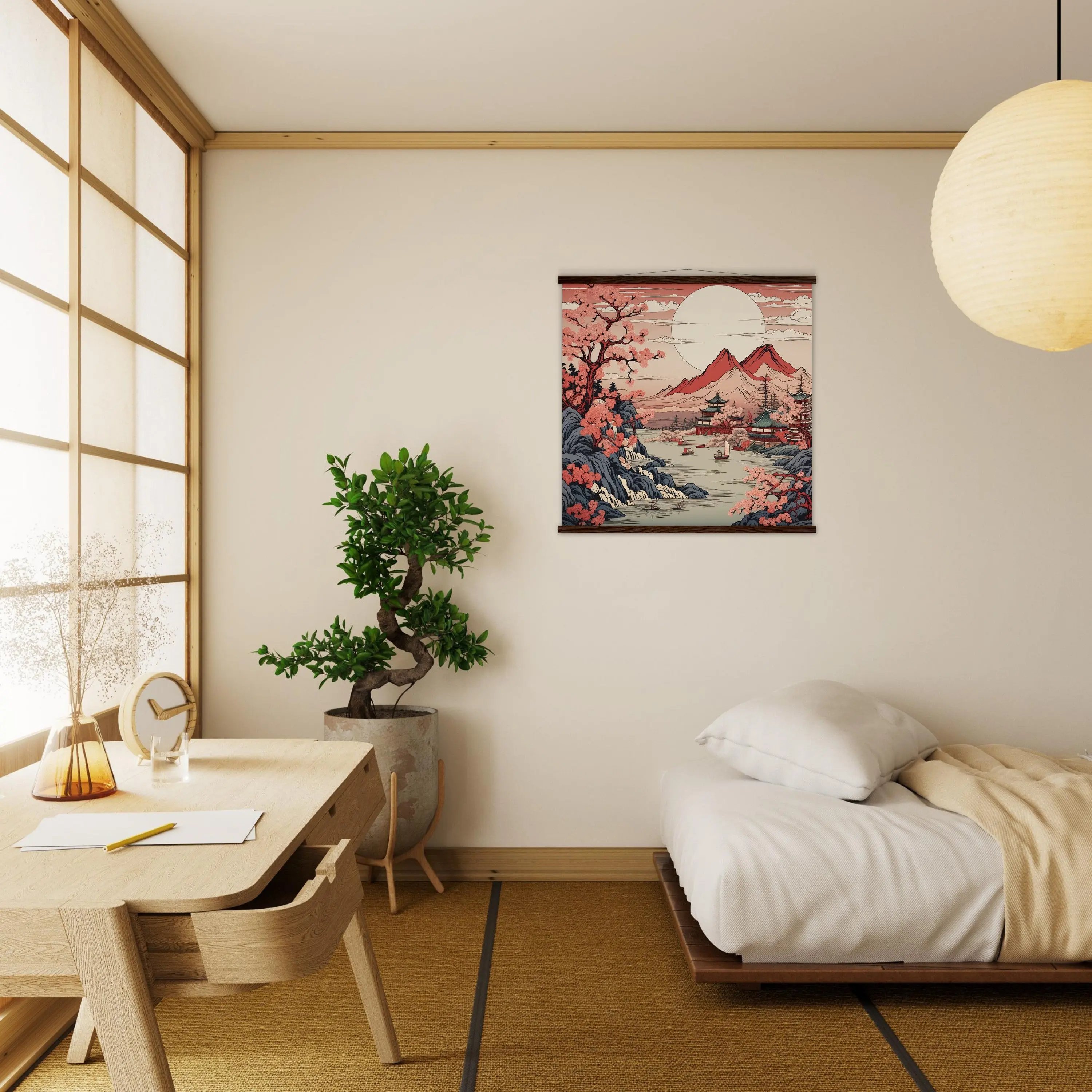 Tableau Japonais Traditionnel 'Ukiyo' - Image 5