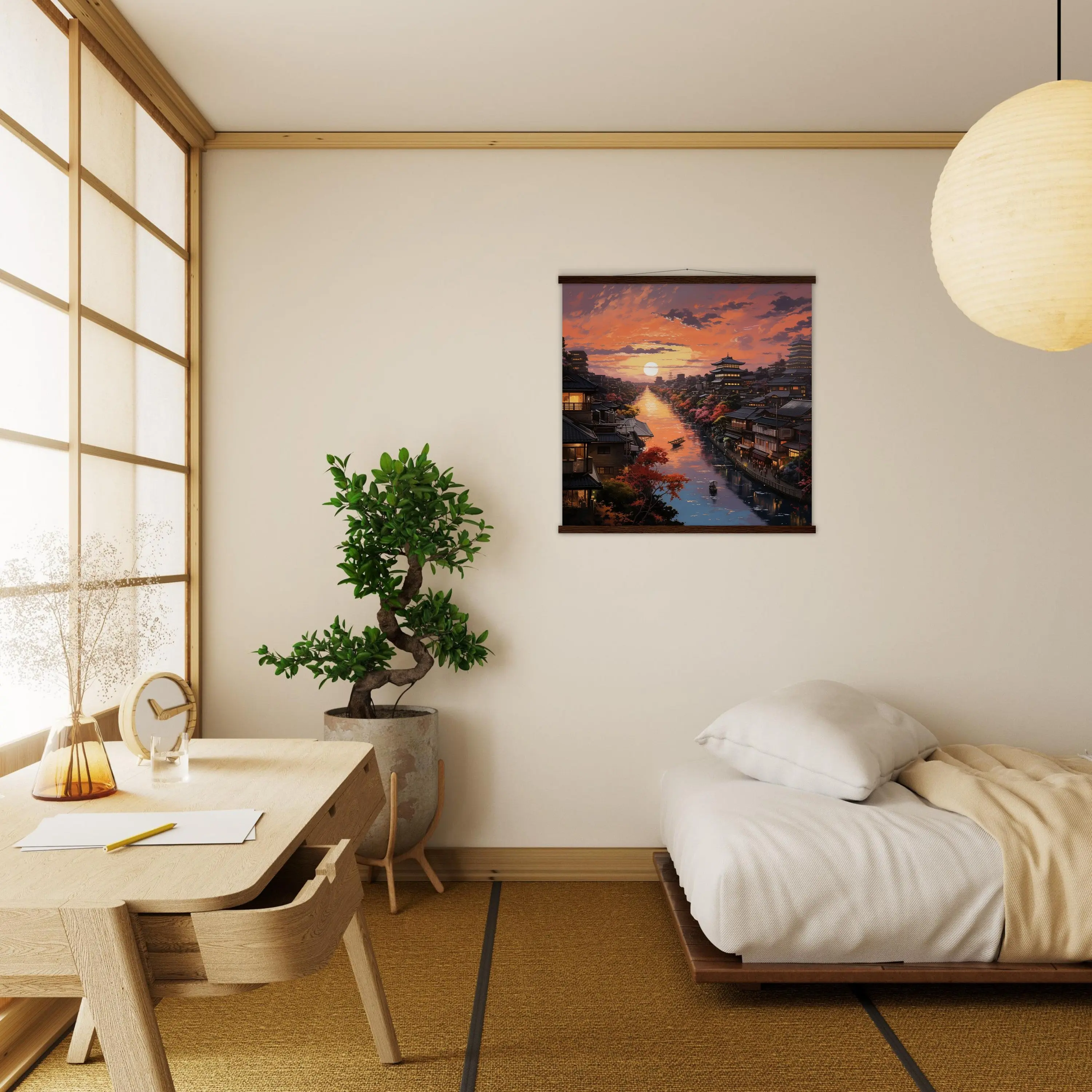 Tableau Mural Japonais 'Oshotsu' - Image 5