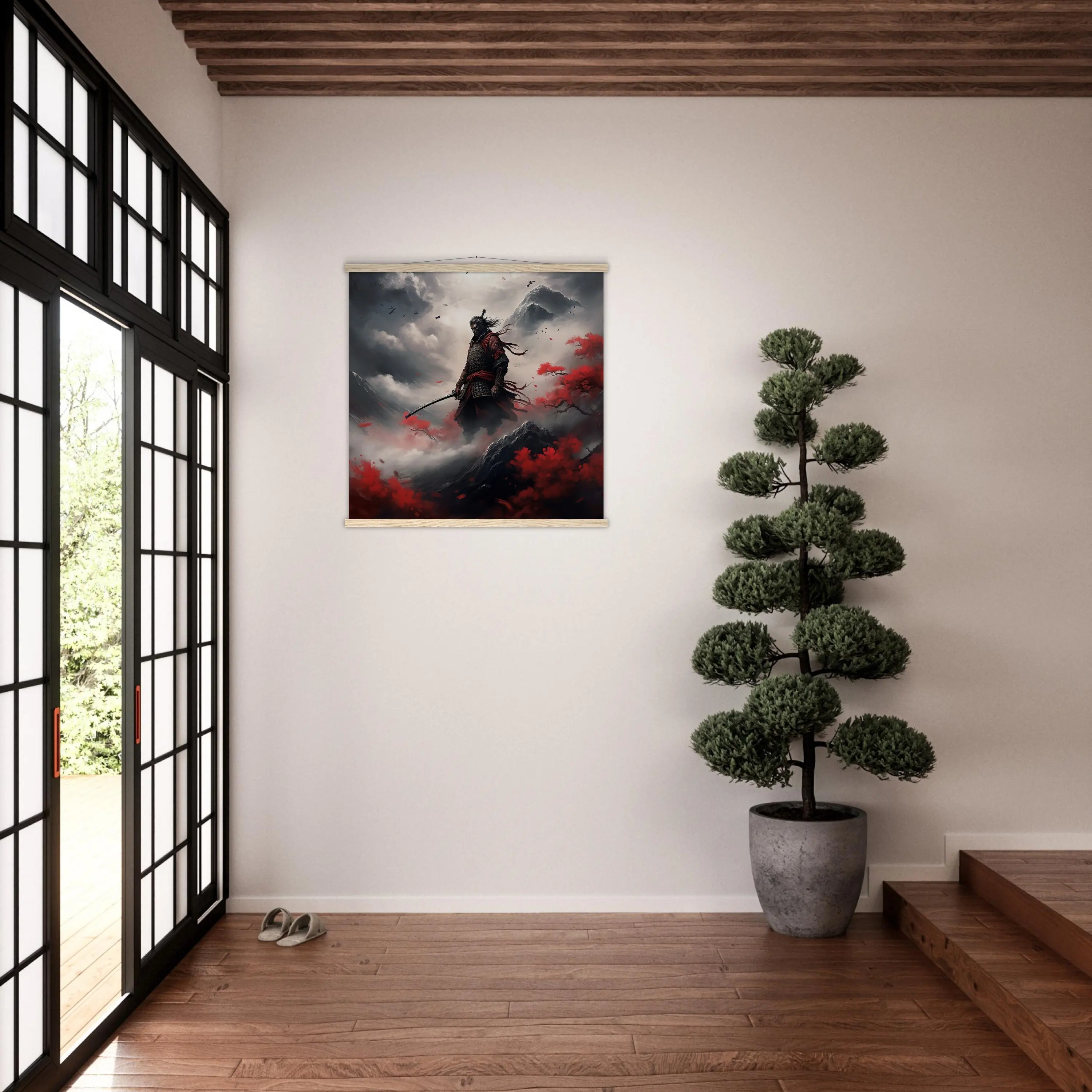 Tableau Samourai 'Bushido' - Image 4
