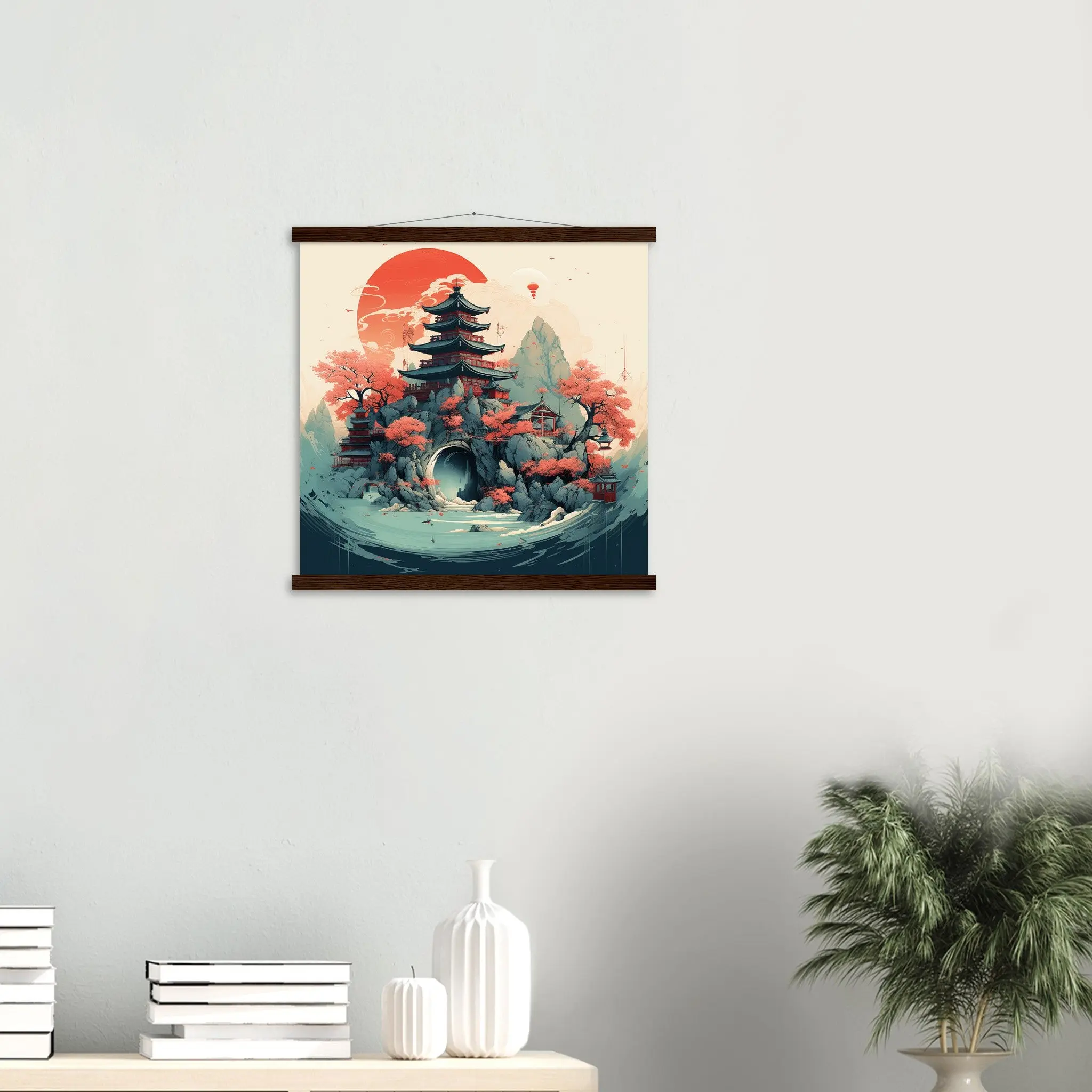 Tableau Style Japonais 'Oko-Iyuma' - Image 7