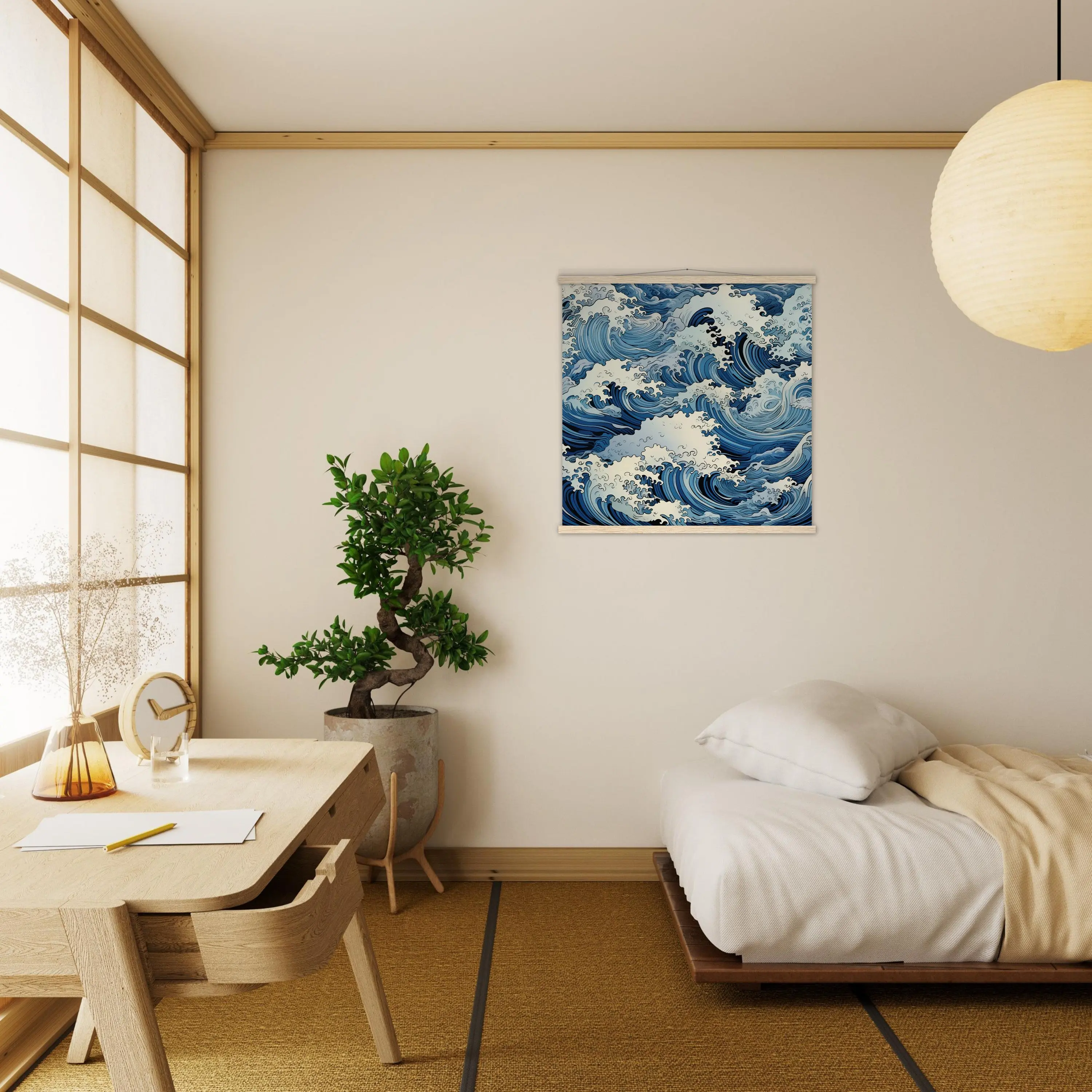 Tableau Vague Japon 'Fukeino' - Image 6