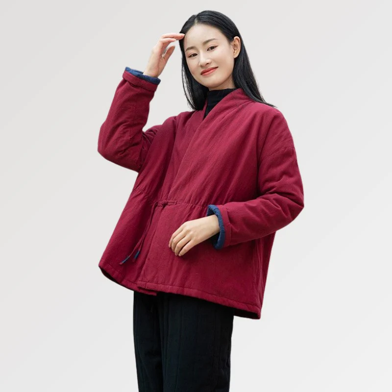 Veste Kimono Coton Femme 'Yukiko' - Image 4