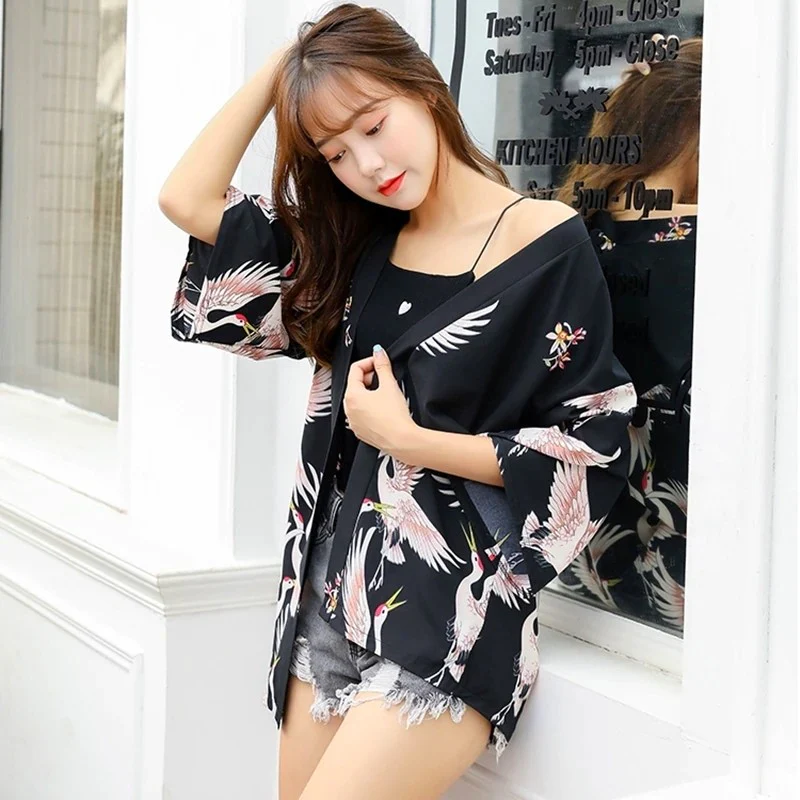 Veste Kimono Courte Femme 'Annaki' - Image 4
