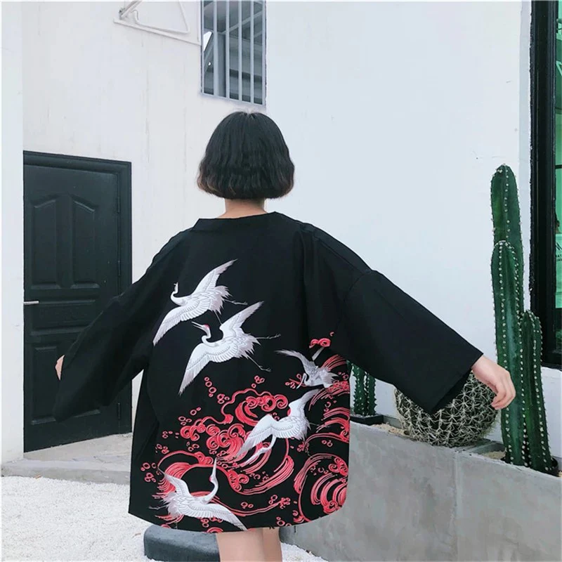Veste Kimono Fluide Femme 'Mayumi' - Image 4