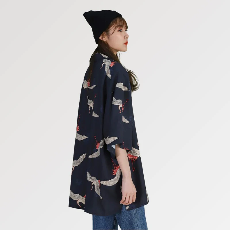 Veste Kimono Longue Femme 'Okariya' - Image 2